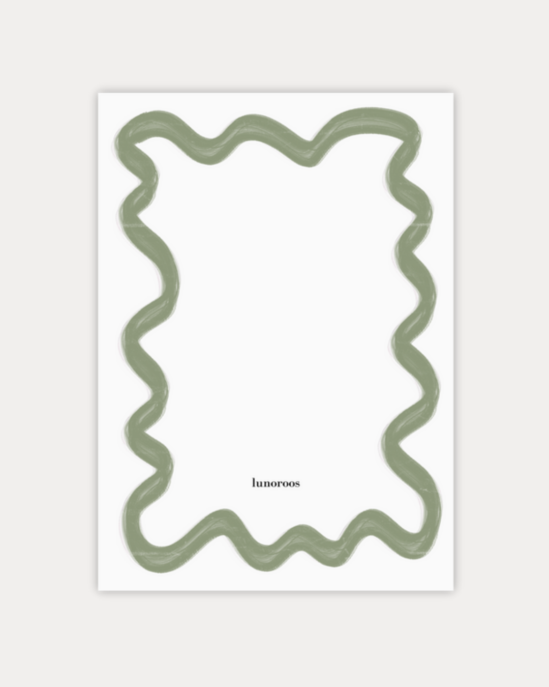 Gepersonaliseerde Lineart Twirl Groen