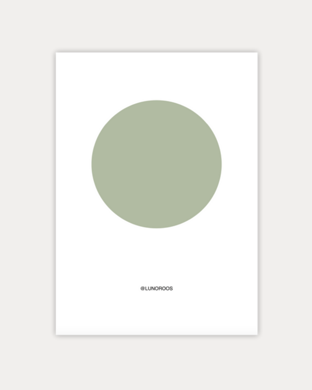 Gepersonaliseerde Lineart Circles Groen