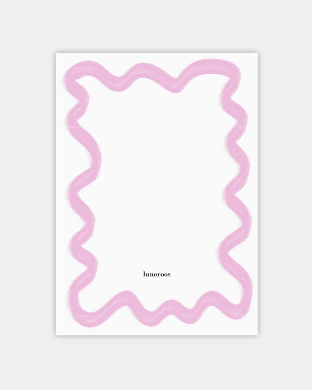 Gepersonaliseerde Lineart Twirl Roze