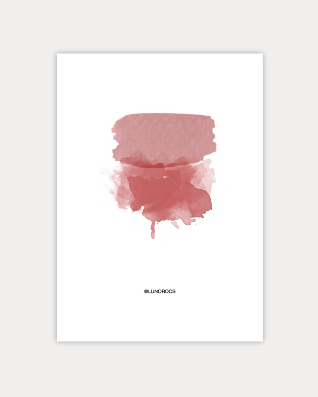 Gepersonaliseerde Lineart Warm Delight Rood