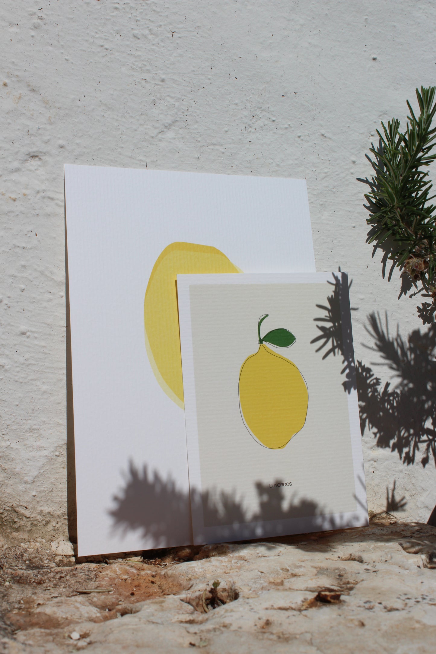 Gepersonaliseerde Lineart Puglia Limone