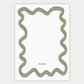Gepersonaliseerde Lineart Twirl Groen