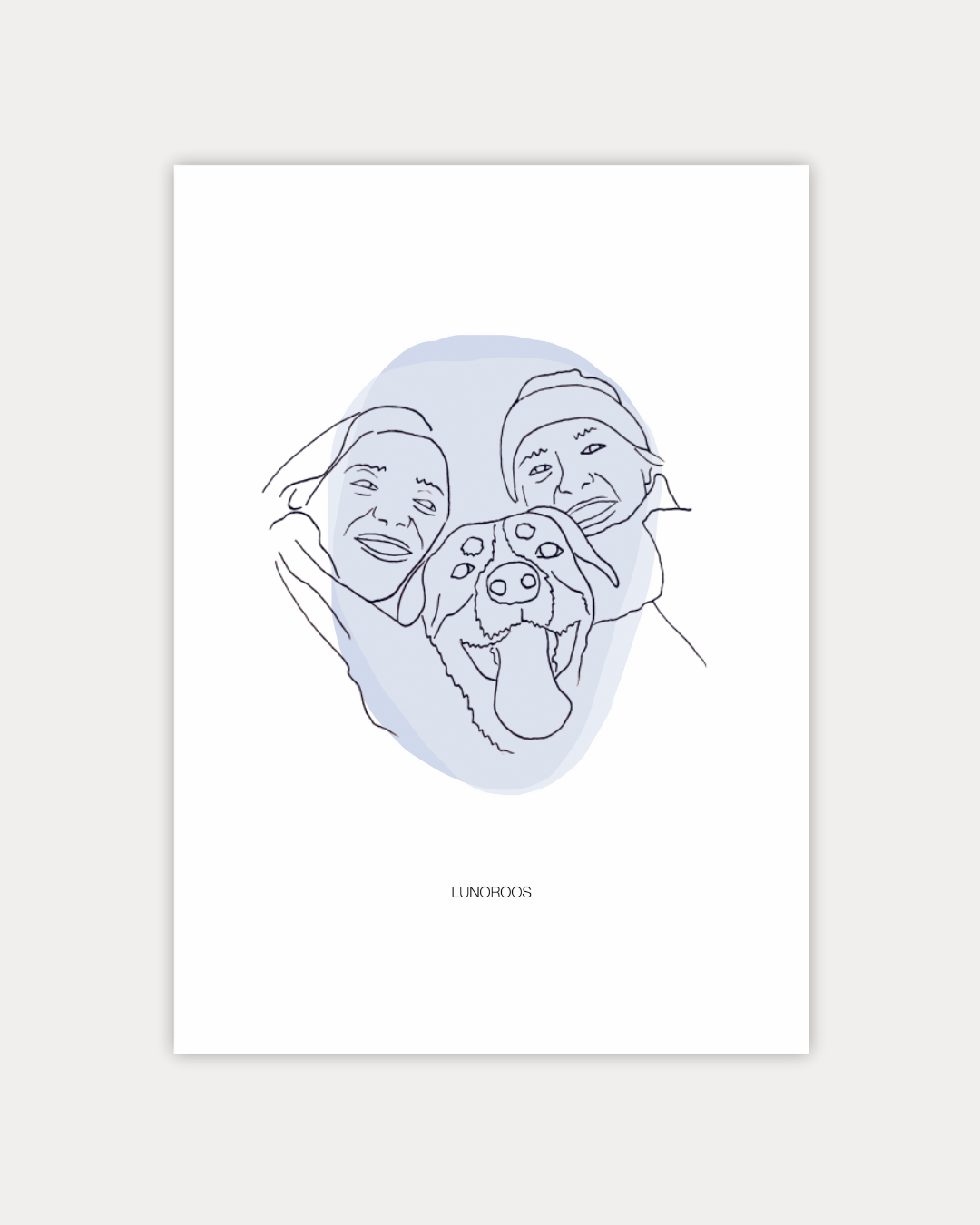 Gepersonaliseerde Lineart Puglia Cielo