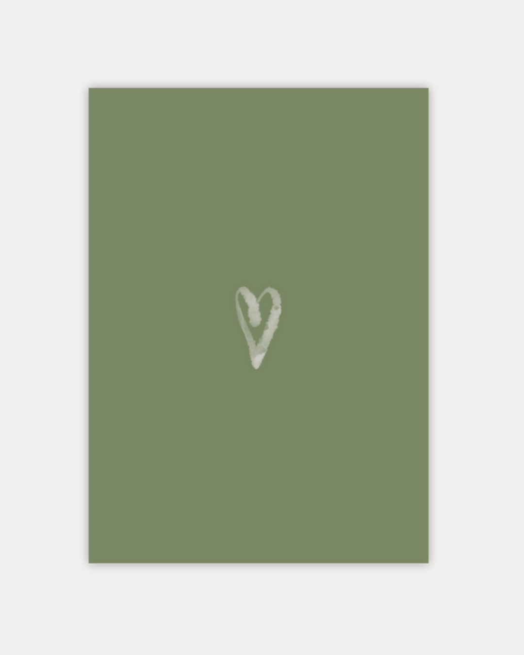 Wenskaart 'Heart'