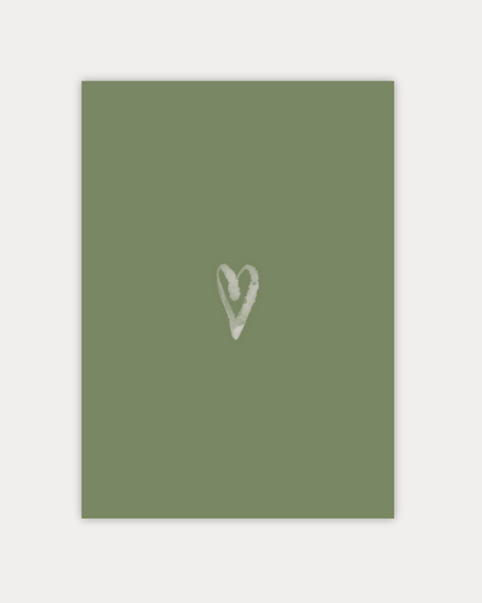 Wenskaart 'Heart'