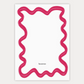 Gepersonaliseerde Lineart Twirl Rood