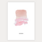Gepersonaliseerde Lineart Pastel Palette Roze