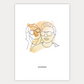 Gepersonaliseerde Lineart Pastel Palette Geel