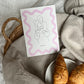 Gepersonaliseerde Lineart Twirl Roze
